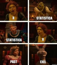 R STATISTICA PAST STATISTICA R Exel