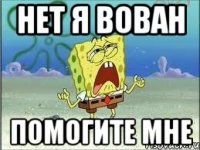 Нет я вован Помогите мне