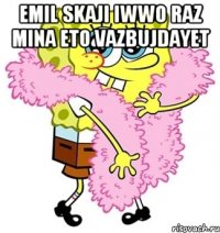 Emil skaji iwwo raz mina eto vazbujdayet 