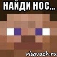 Найди нос... 