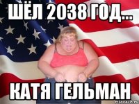 Шёл 2038 год... Катя Гельман