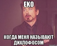 Eko Когда меня называют дихлофосом