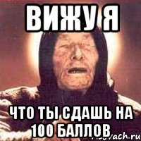 Вижу я Что ты сдашь на 100 баллов