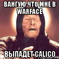 Вангую Что мне в warface Выпадет Calico