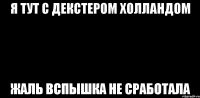 Я тут с Декстером Холландом Жаль вспышка не сработала
