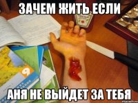 Зачем жить если Аня не выйдет за тебя