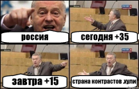 россия сегодня +35 завтра +15 страна контрастов .хули