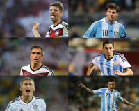Создать мем Germany vs Argentina