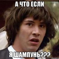 А что если Я шампунь???