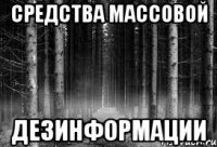 Средства массовой Дезинформации