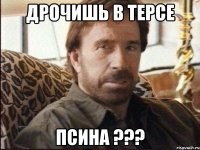 дрочишь в терсе псина ???