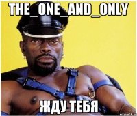The_One_and_Only жду тебя