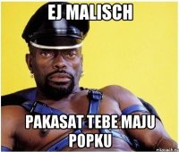 Ej malisch Pakasat tebe maju popku
