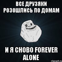 Все друзяки розошлись по домам И Я СНОВО FOREVER ALONE