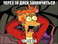 Через 10 дней закончиться ЧМ-2014