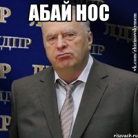 Абай нос 