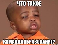 Что такое Командообразование?