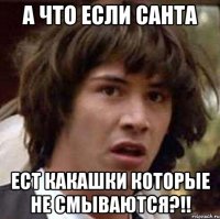 А ЧТО ЕСЛИ САНТА ЕСТ КАКАШКИ КОТОРЫЕ НЕ СМЫВАЮТСЯ?!!