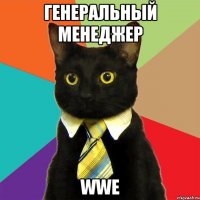 Генеральный Менеджер WWE