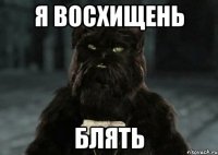 Я восхищень Блять