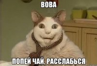 вова попей чай, расслабься