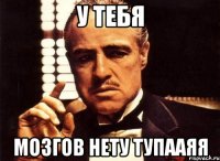 у тебя мозгов нету тупааяя