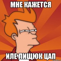 мне кажется иле лищюк цап