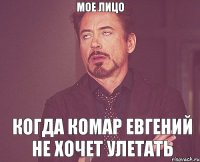 мое лицо когда комар евгений не хочет улетать