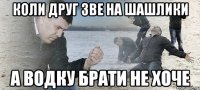 Коли друг зве на шашлики А водку брати не хоче