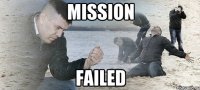 mission failed