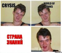 crysis World of tanks страна знаний