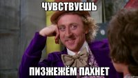 чувствуешь пизжежём пахнет