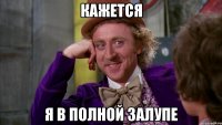 Кажется Я в полной залупе
