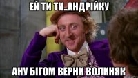 ей ти ти..андрійку ану бігом верни волиняк