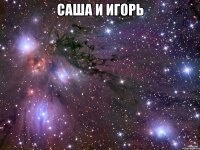 Саша и Игорь 