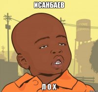 ИСАНБАЕВ Л О Х