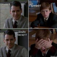 Привет Привет Майн лагает? 