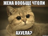 Жена вообще чтоли Ахуела?