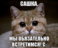 Сашка, Мы обязательно встретимся! с: