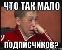 Что так мало Подписчиков?