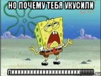 Но почему тебя укусили Лииииииииииииииииииииии!!!!!!!!!