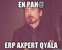 en pah@ erp axpert qyala