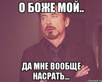 о боже мой.. да мне вообще насрать...