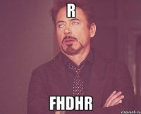 r fhdhr