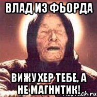 Влад из Фьорда Вижу хер тебе, а не магнитик!