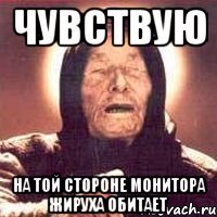 Чувствую На той стороне монитора жируха обитает
