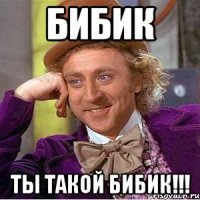 Бибик ты такой Бибик!!!