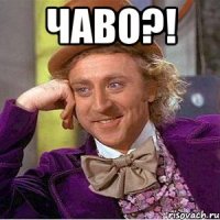 Чаво?! 