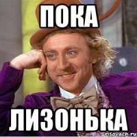 Пока Лизонька