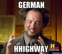 German Hhighway